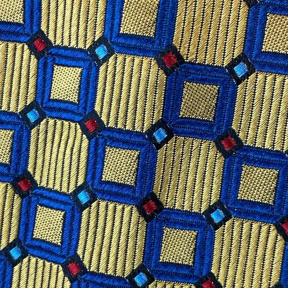 Lot of 9 PAUL FREDRICK Silk Necktie Textured Striped Geometric Ties USA VTG
